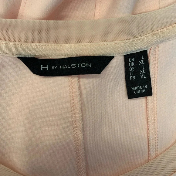 H By Halston Sleeveless Top pink Size: L 
H by Halston NWOT - Picture 5 of 8